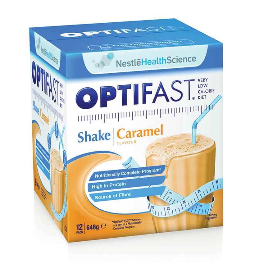 Optifast Caramel (Very Low Calorie Diet) 648 g x12s - Corner Pharmacy