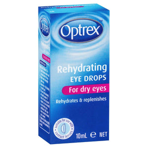 Optrex Rehydrating Eye Drops For Dry Eyes 10 ml - Corner Pharmacy
