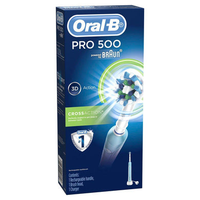 Oral B Power Brush CrossAction PRO 500 - Corner Pharmacy