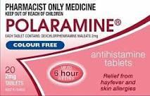Polaramine Tablets 2mg 20s (Pharmacist Only) - Corner Pharmacy