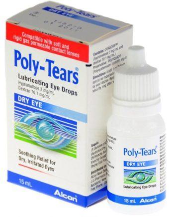 Poly- Tears Lubricating Eye Drops 15 ml - Corner Pharmacy