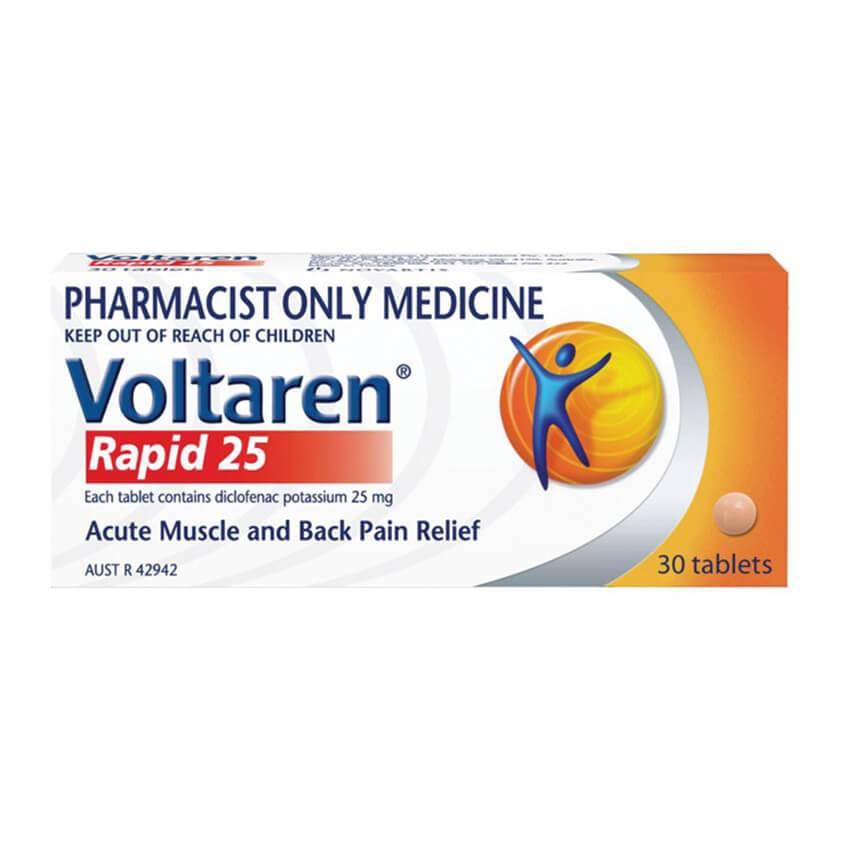 Volatren Rapid 25mg 30s