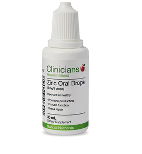 Clinicians Zinc Oral Drops (1mg/drop) 30 ml - Corner Pharmacy